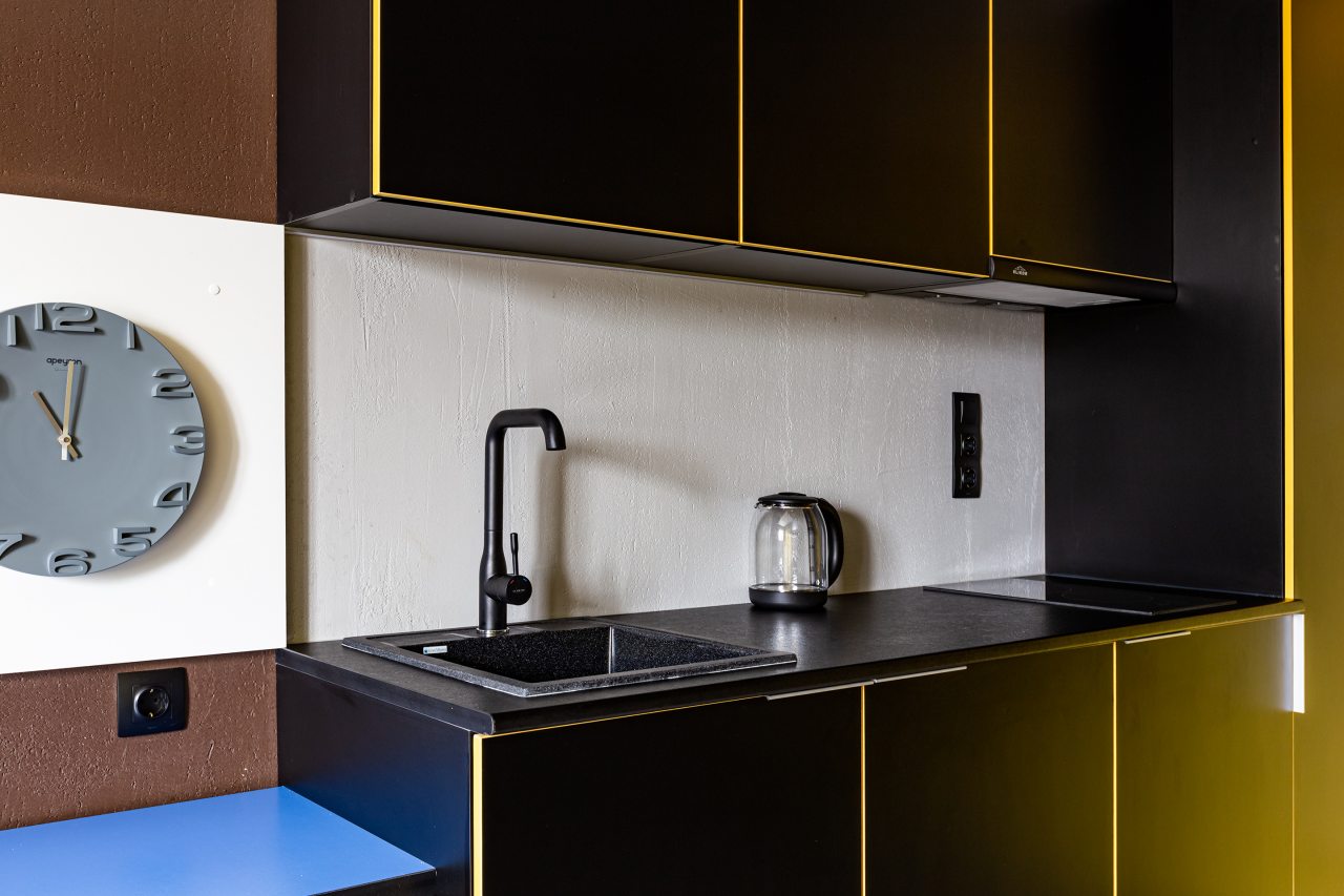 Трехместный (Стандарт трехместный с мини-кухней), Гостиница Greenfeel