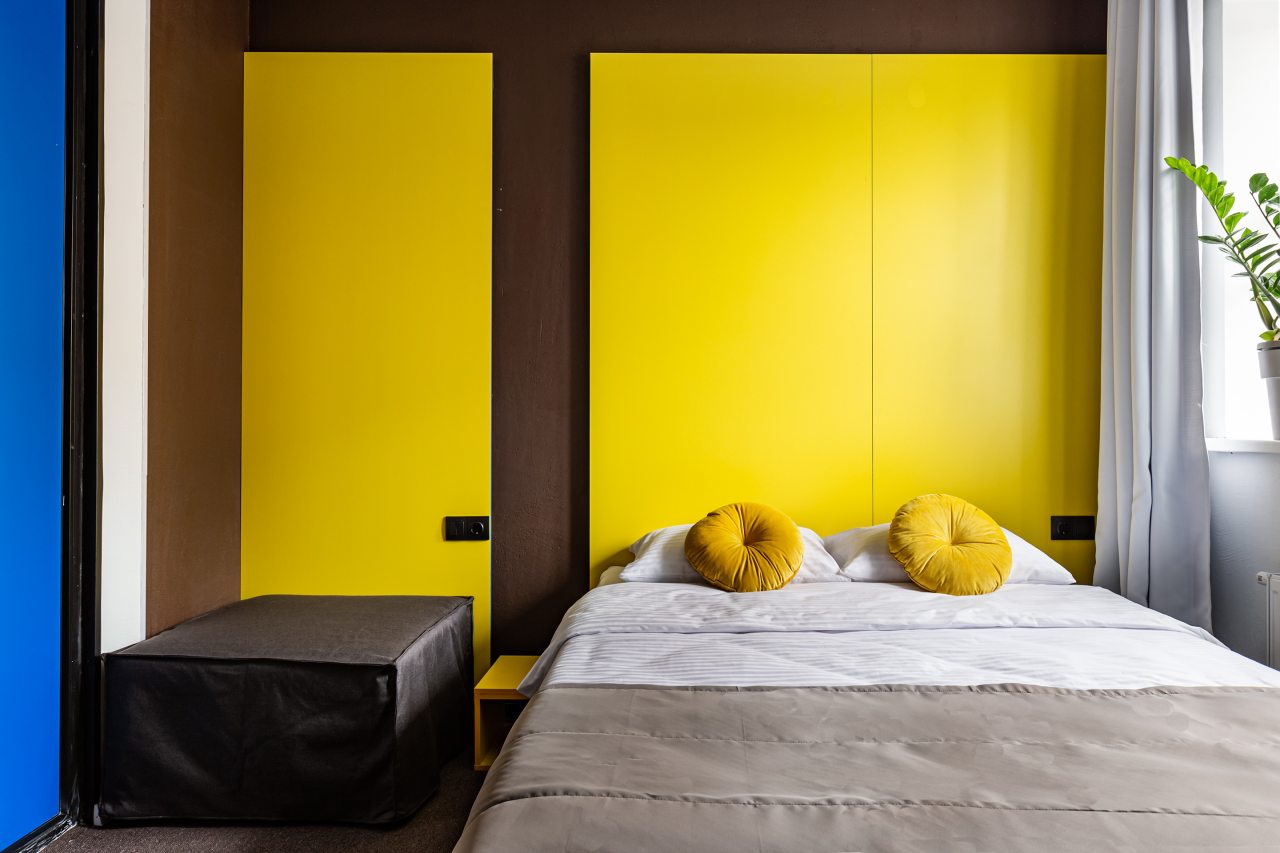 Трехместный (Стандарт трехместный с мини-кухней), Гостиница Greenfeel