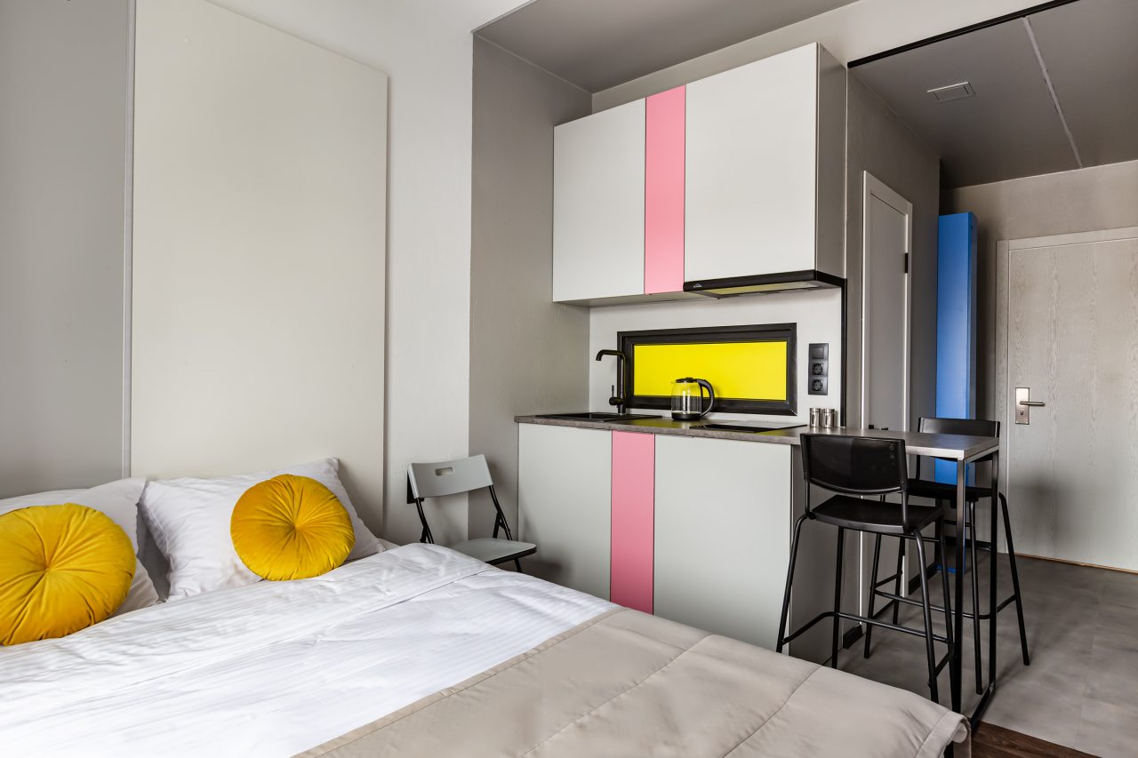 Двухместный (Стандарт с мини-кухней), Гостиница Greenfeel