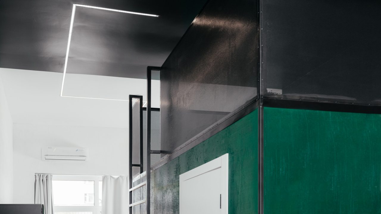 Студио (Двухуровневая студия), Гостиница Greenfeel