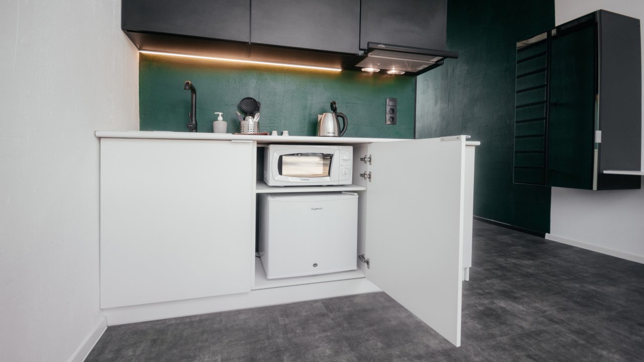 Студио (Двухуровневая студия), Гостиница Greenfeel