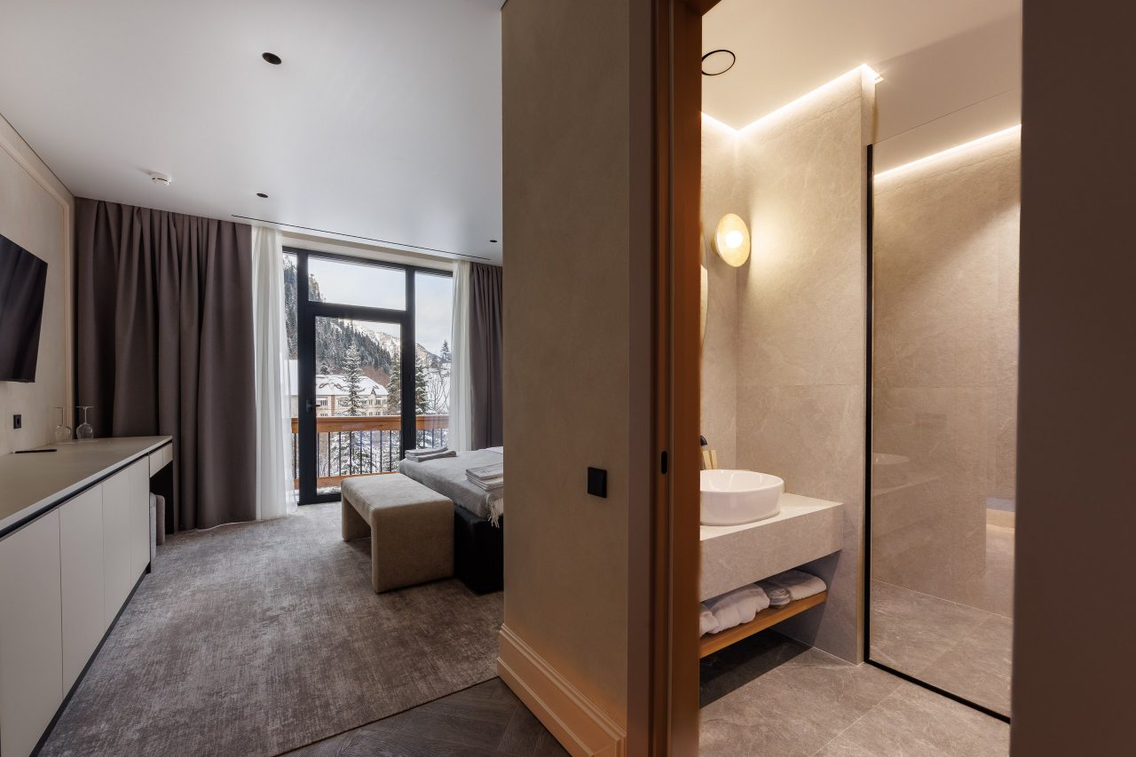 Двухместный (Супериор с 2-я кроватями), Отель Dombay Winter Hall