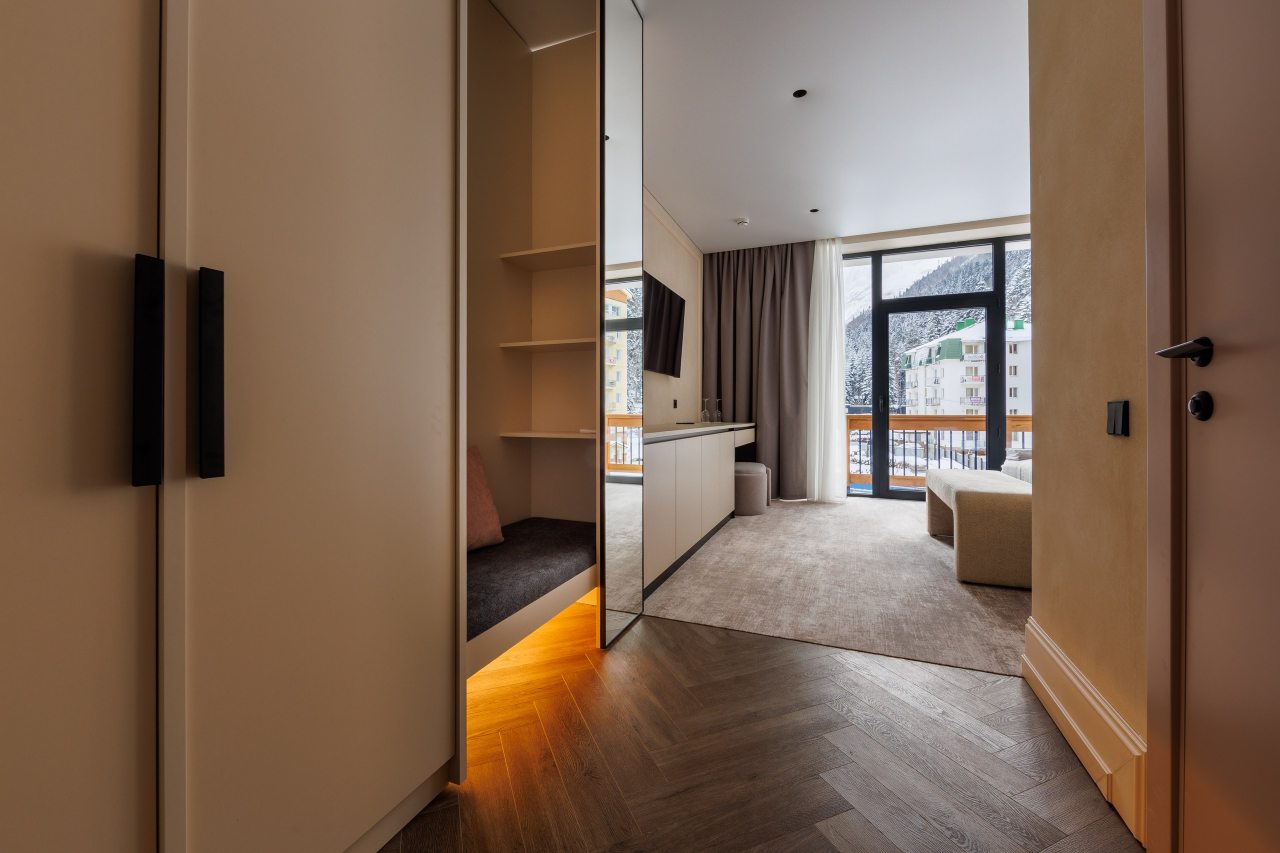 Двухместный (Супериор с 2-я кроватями), Отель Dombay Winter Hall