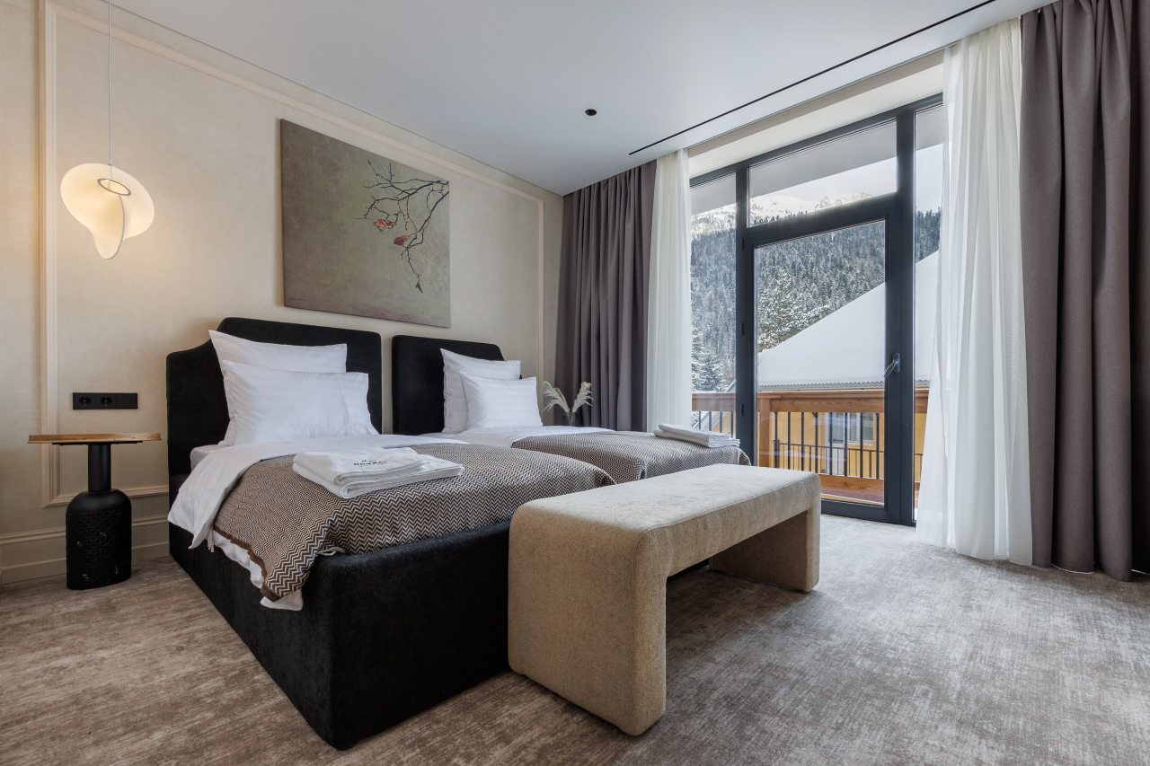 Двухместный (Супериор с 2-я кроватями), Отель Dombay Winter Hall