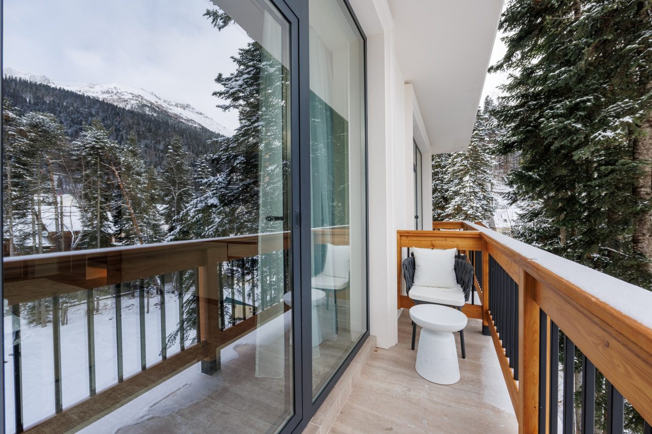 Двухместный (Супериор с 2-я кроватями), Отель Dombay Winter Hall