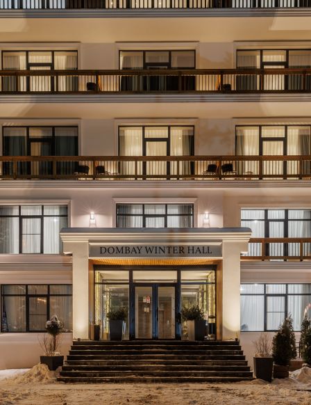 Отель Dombay Winter Hall
