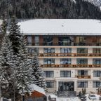 Объект находится в горах, Отель Dombay Winter Hall