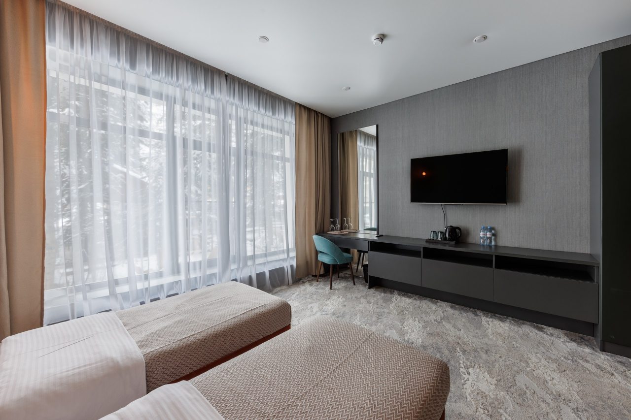 Двухместный (С 2 отдельными кроватями), Отель Dombay Winter Hall