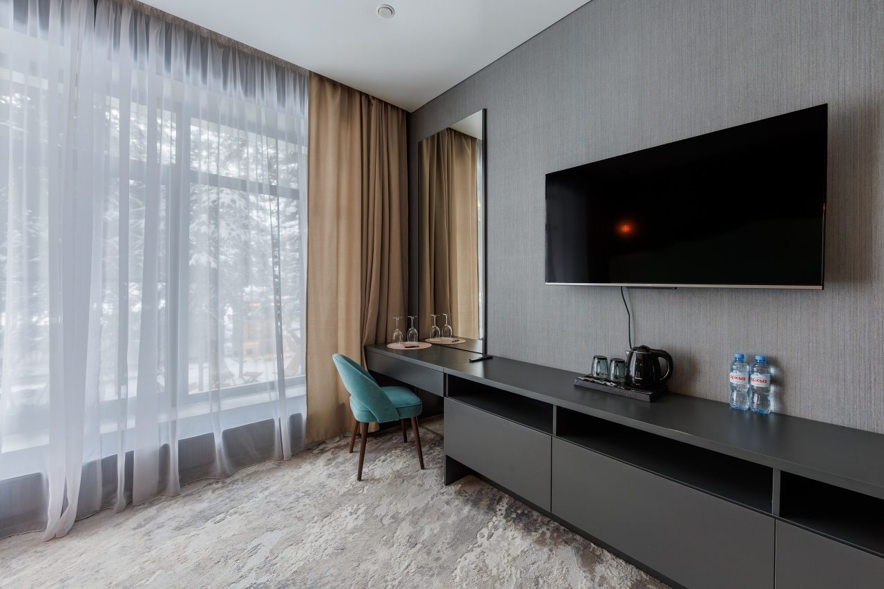 Двухместный (Делюкс с 1 кроватью), Отель Dombay Winter Hall