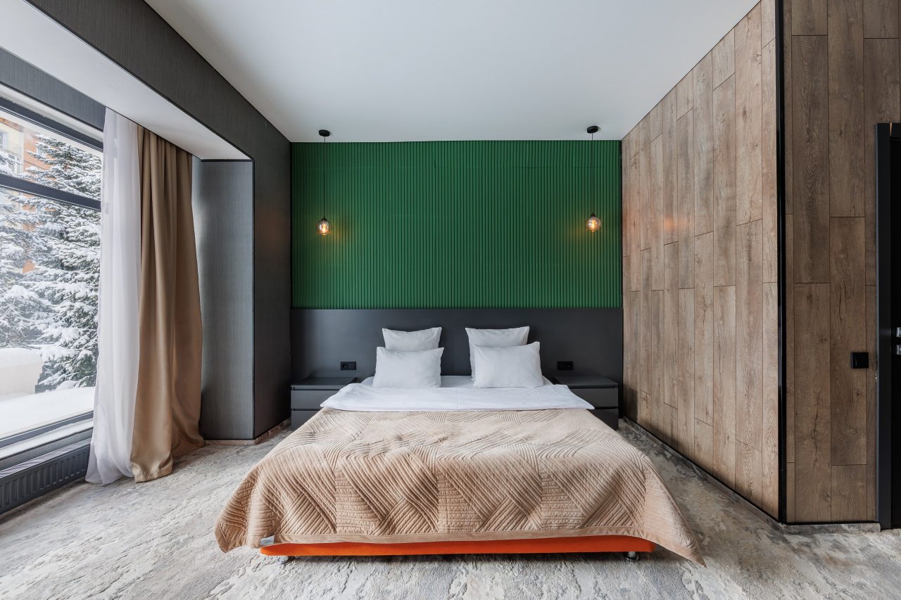 Двухместный (Делюкс с 1 кроватью), Отель Dombay Winter Hall