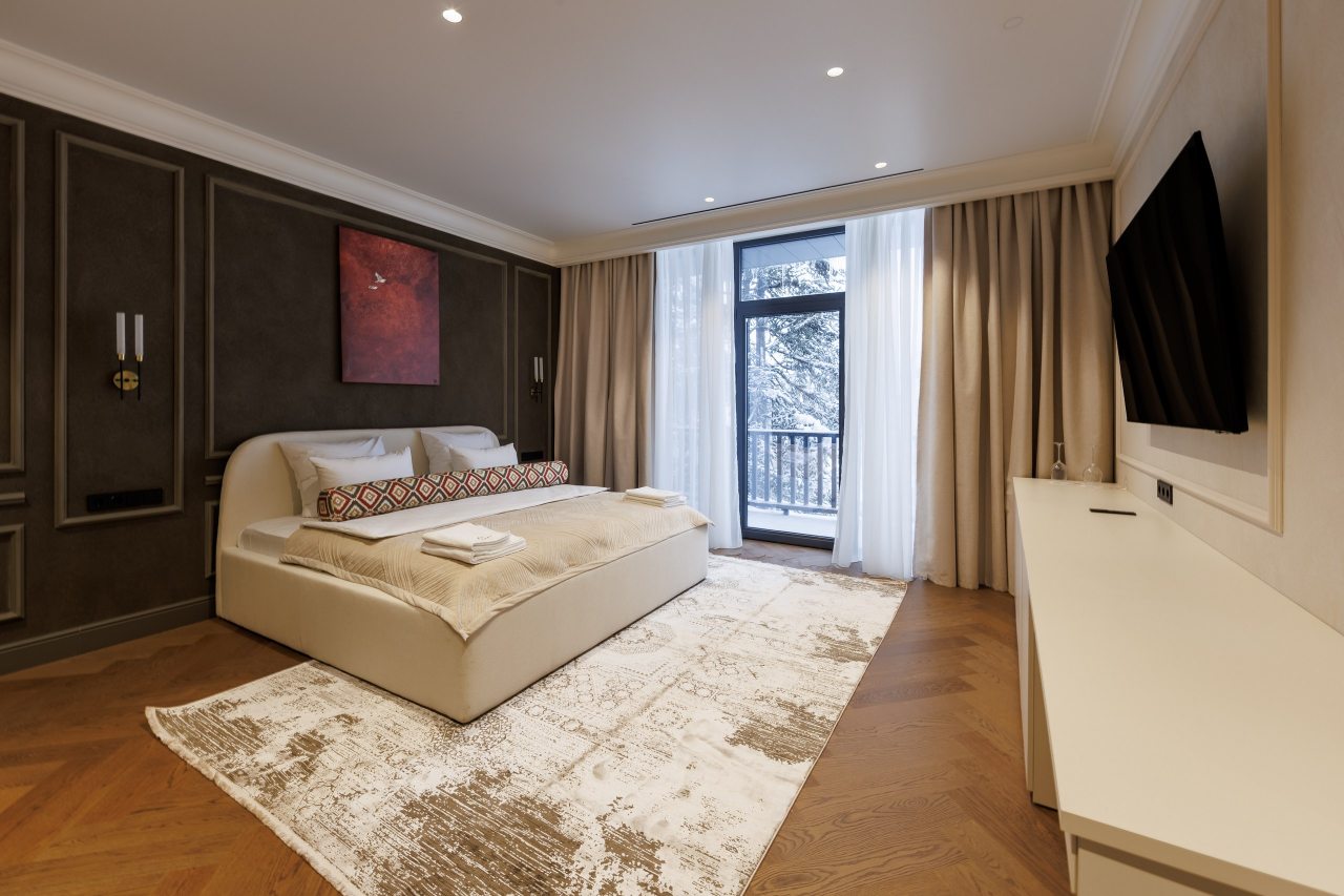 Люкс (С Балконом), Отель Dombay Winter Hall