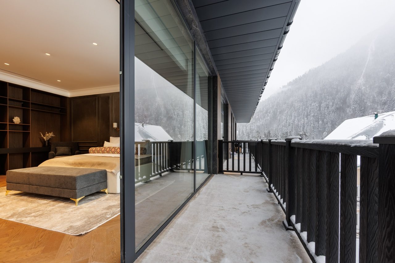 Люкс (Двухкомнатный), Отель Dombay Winter Hall