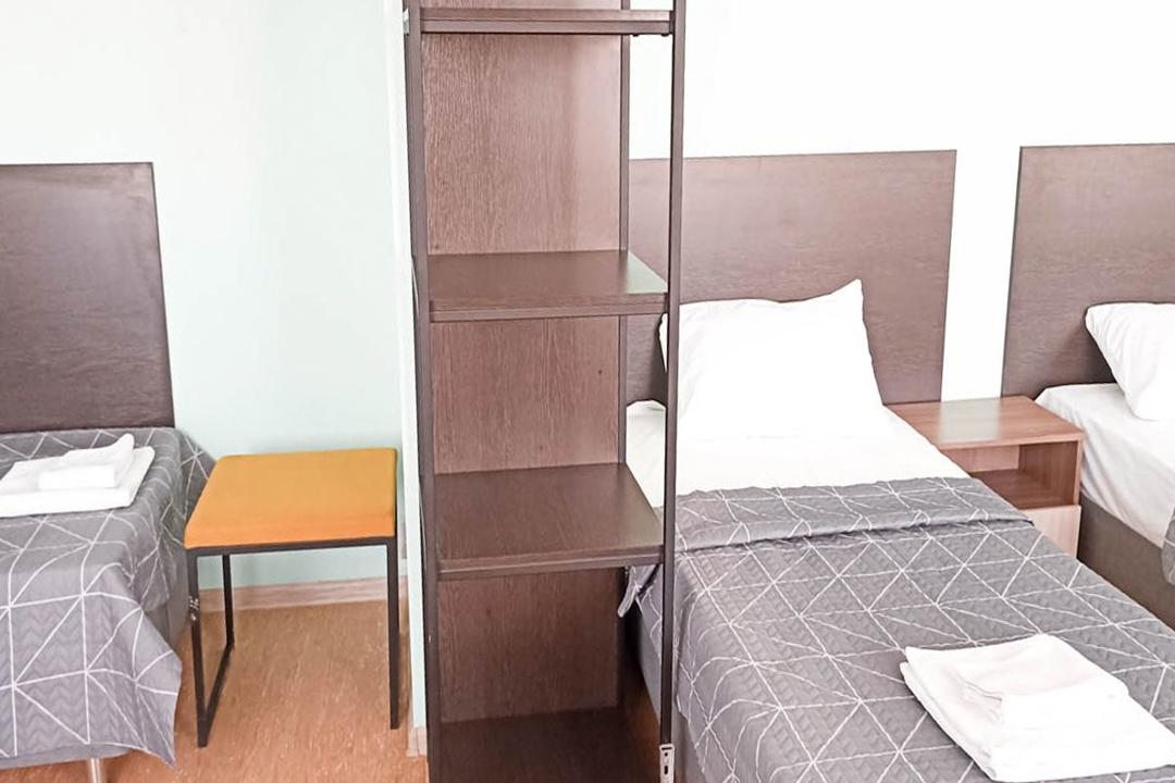 Шестиместный Мужской (Кровать в 6-местном мужском номере стандарт), SMART HOTEL Челябинск
