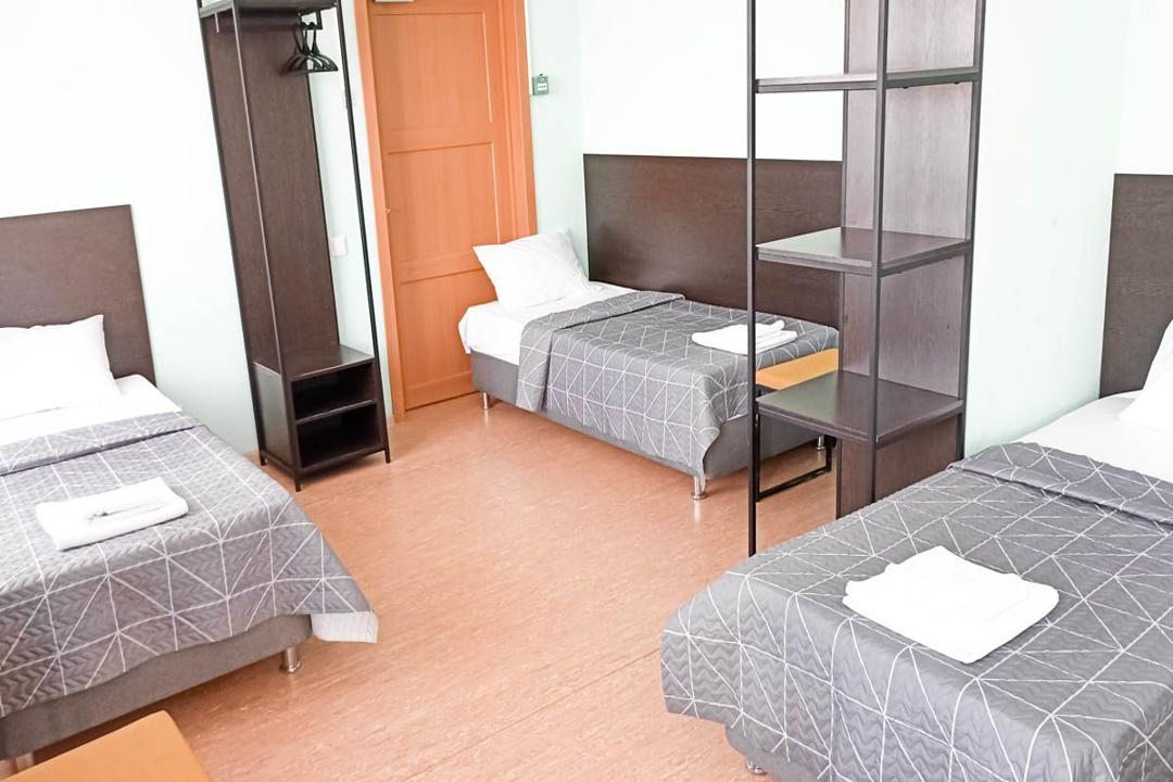 Шестиместный Мужской (Кровать в 6-местном мужском номере стандарт), SMART HOTEL Челябинск