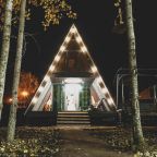 Коттедж (A-Frame Lime), Загородный отель ЁLKI A-frame Правдино Lake