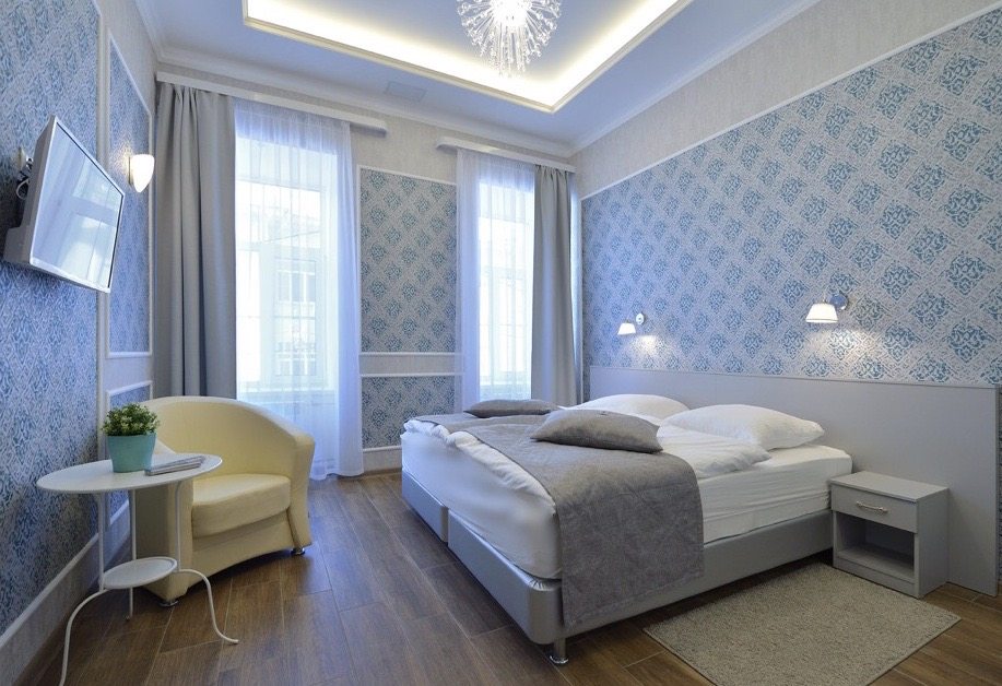 Полулюкс (Улучшенный двухместный номер с кроватью king-size) мини-отеля Salstory, Нижний Новгород