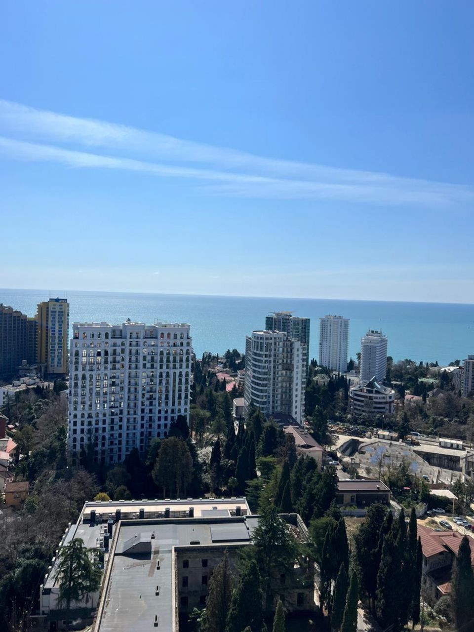 Студио (С балконом и видом на море 417), Апартаменты Сочипосуточно на Депутатской