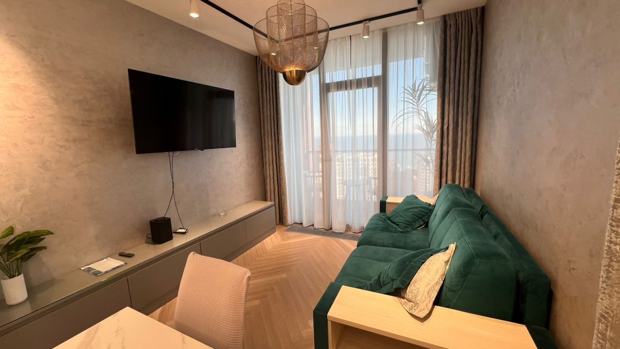 Апартаменты (Семейные люкс  с 2 балконами и видом на море), Апартаменты Сочипосуточно на Депутатской