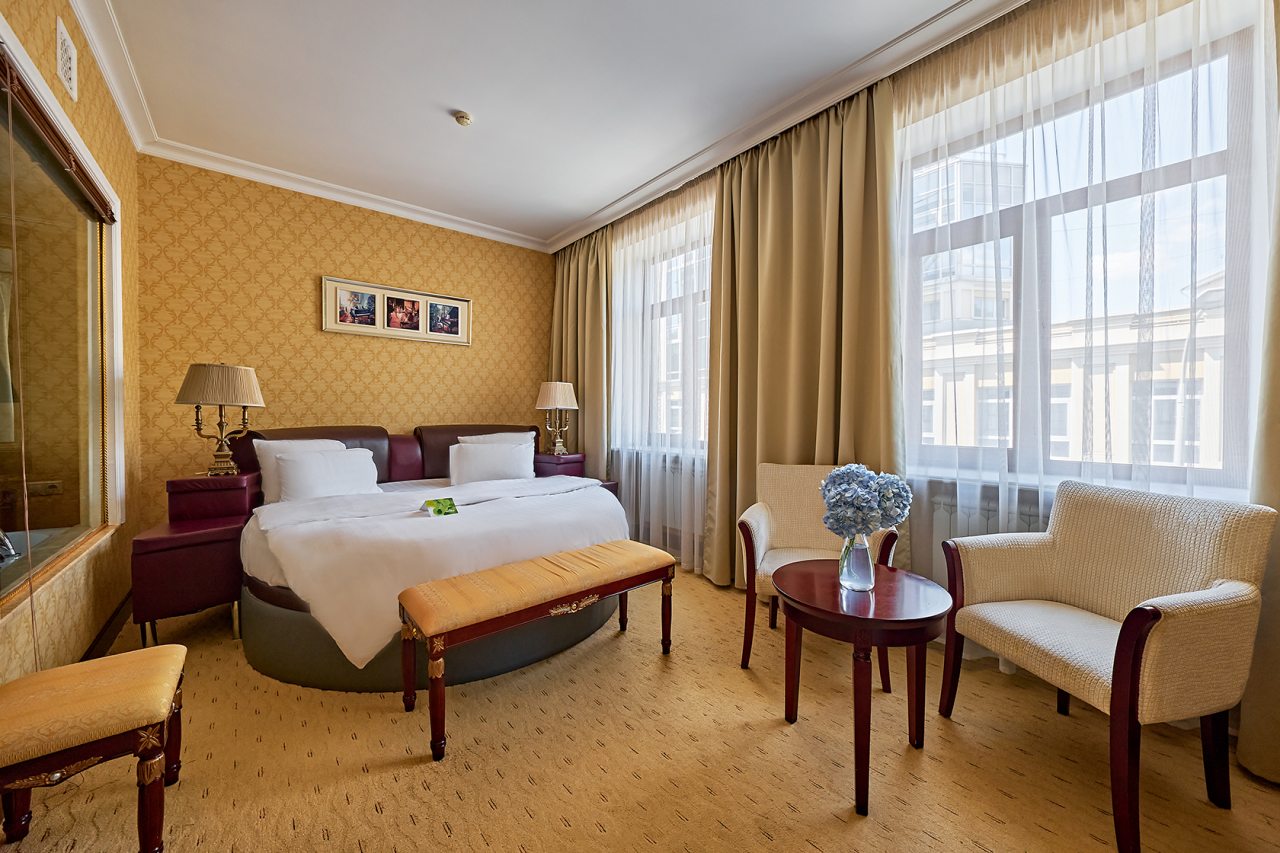 Двухместный (Бизнес с двуспальной кроватью) апарт-отеля На Таганке возле Кремля, Москва