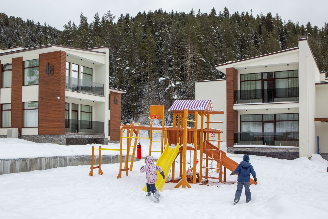Детская площадка, Отель Premium Village Arkhyz