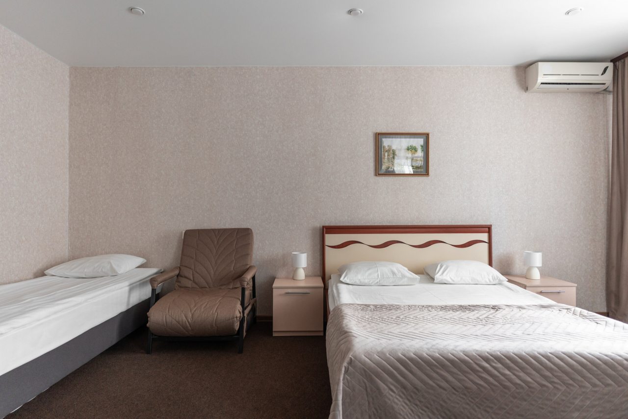 Четырехместный (Апартаменты трехместные+кресло-кровать), Отель SoleMio
