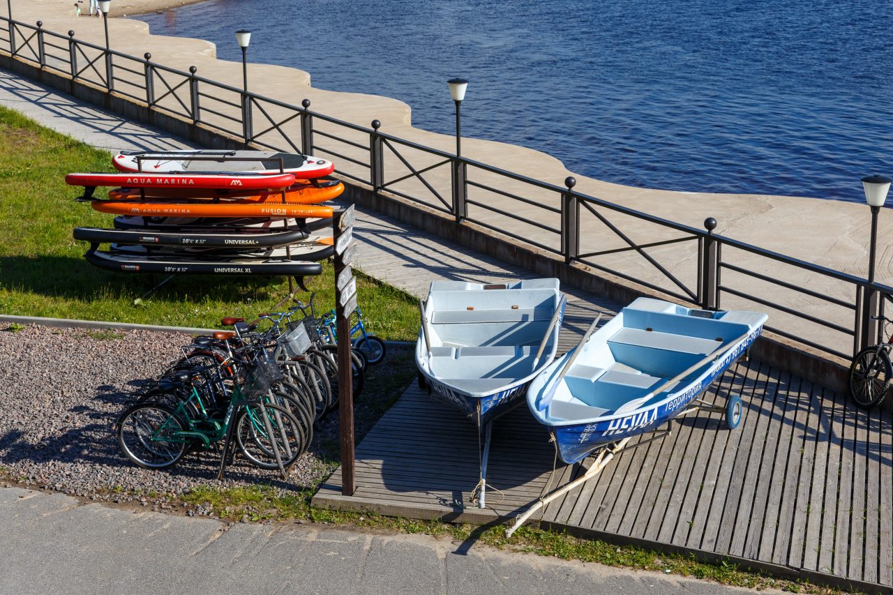 прокат лодок, сапов, велосипедов