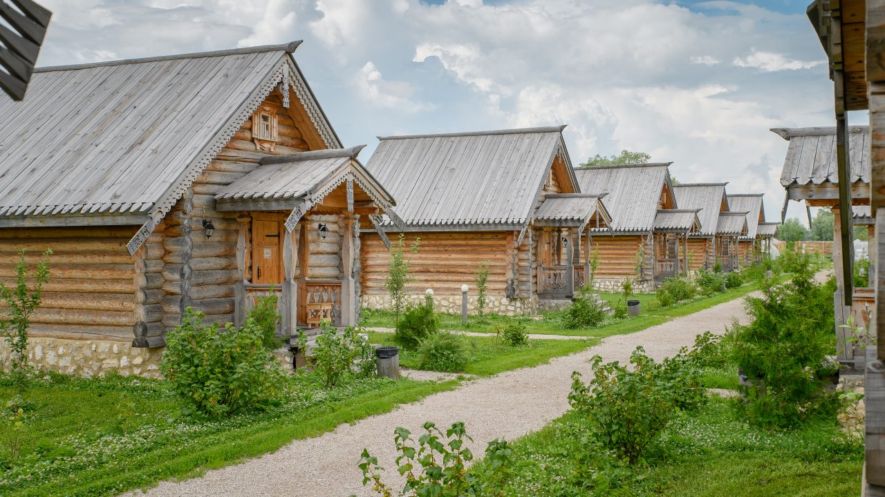 Дом (Изба) парк-отеля Загородный парк отель Остров, Ленинский район, Московская область