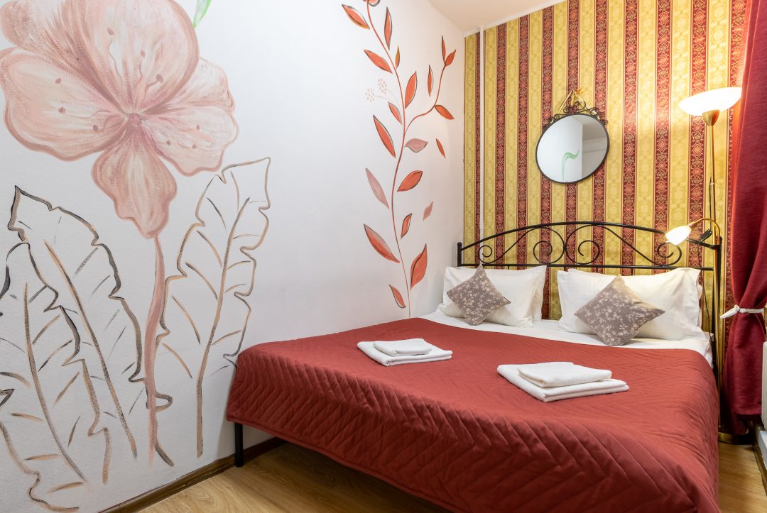 Двухместный (С ванной комнатой на 2 номера) мини-отеля Boho Botanica Hotel, Санкт-Петербург