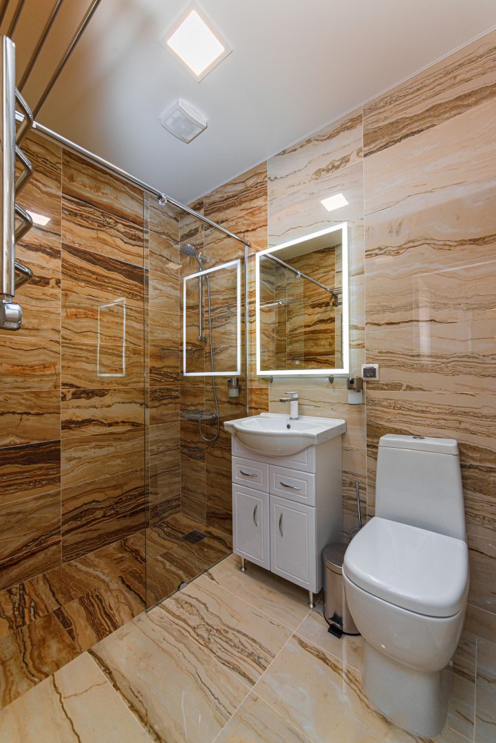 Собственная ванная комната, Апарт-отель Ленинградский
