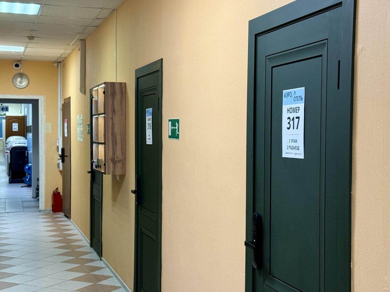 Двухместный (Стандарт с душем и туалетом), Хостел Невский