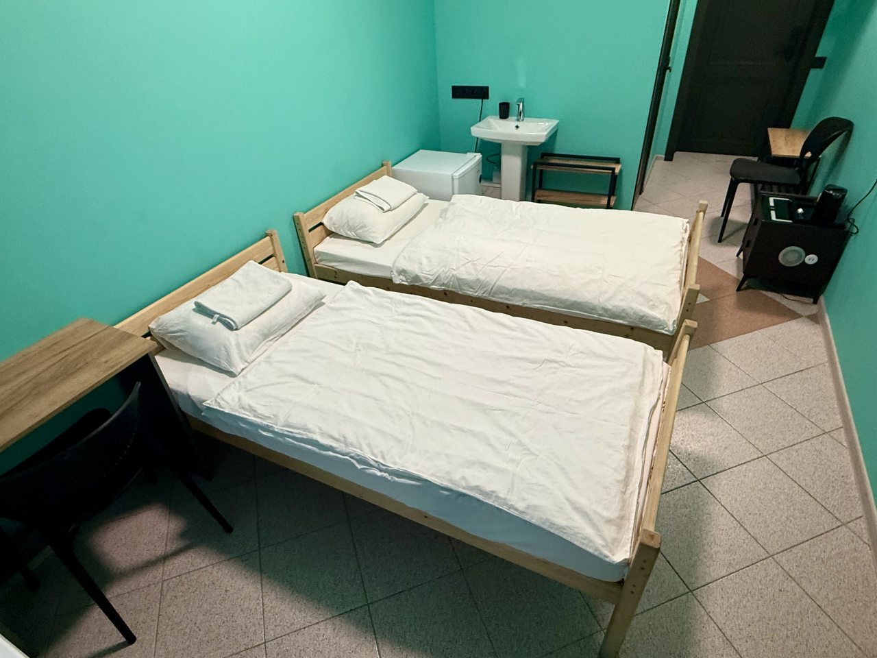 Двухместный (Стандарт с душем и туалетом), Хостел Невский