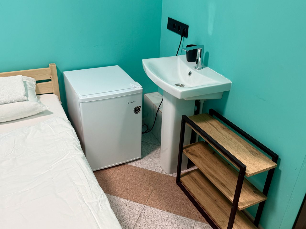 Двухместный (Стандарт с душем и туалетом), Хостел Невский