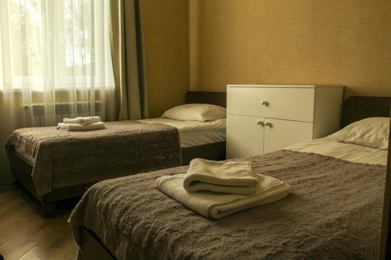 Двухместный (Двухместный номер с 2 отдельными кроватями) базы отдыха Жемчужина, Янтарный
