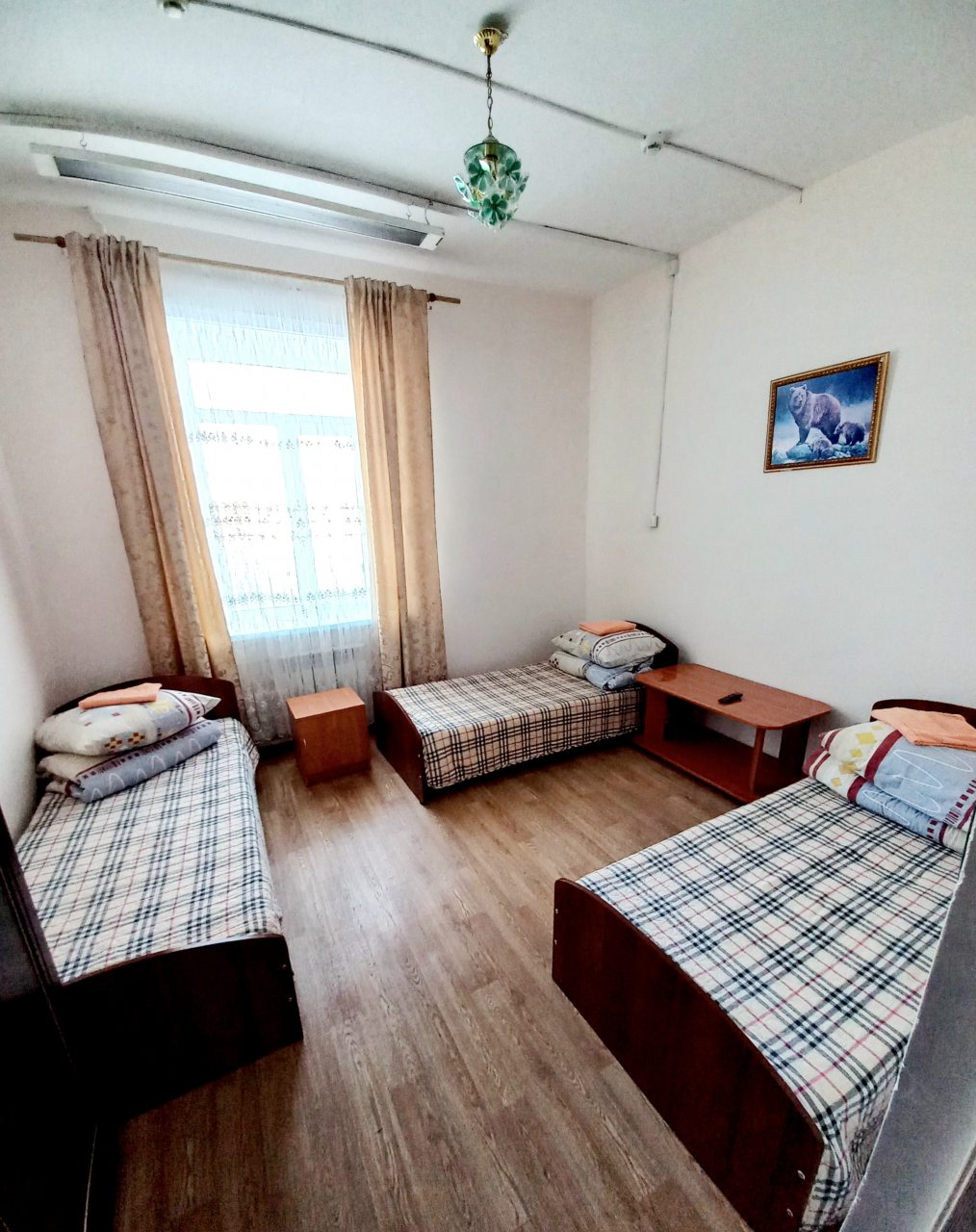 Трехместный (Койко-место в общем номере с 3 кроватями) гостевого дома Маргобай, Байкальск