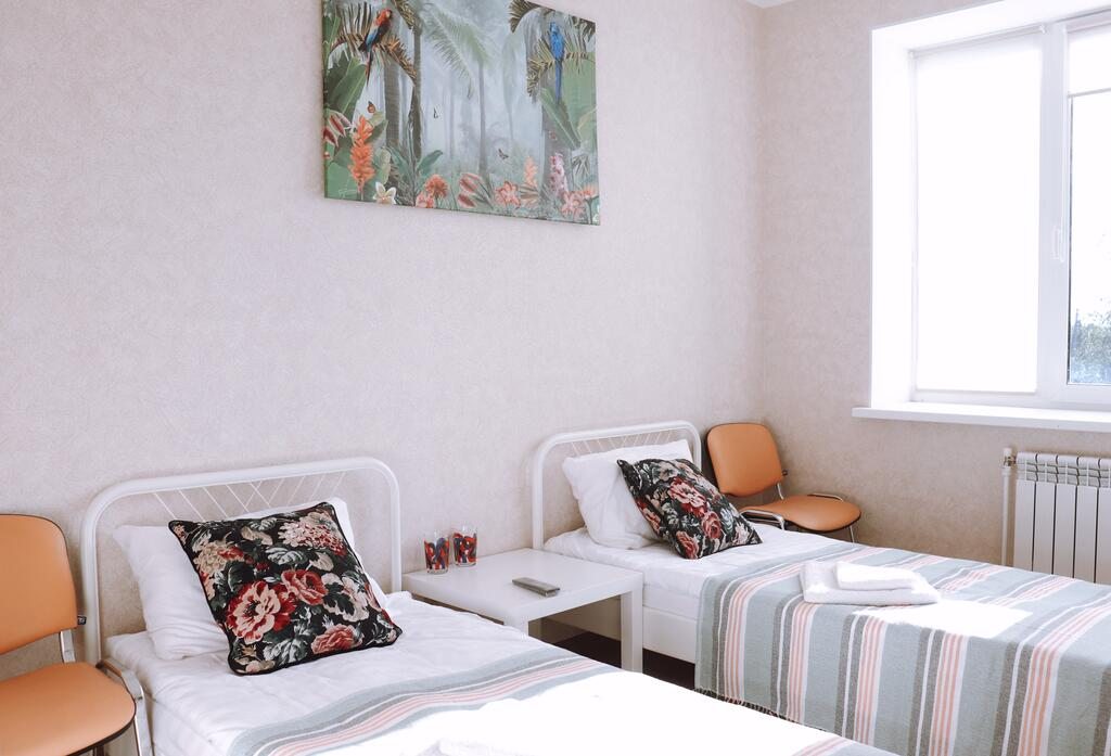 Двухместный (Двухместный номер с двумя раздельными кроватями) отеля Вояж Лесколово, Васкелово