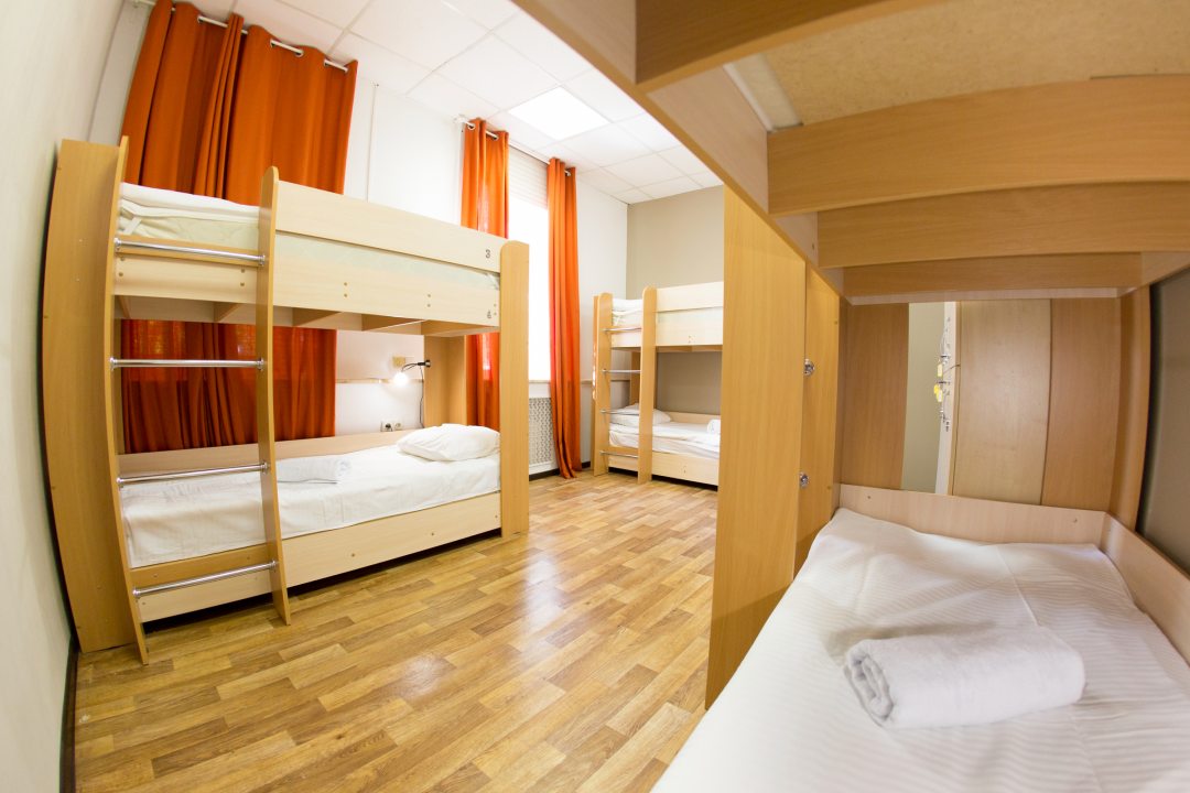 Шестиместный (Кровать в общем женском 6-местном номере) хостела Z Hostel, Иркутск
