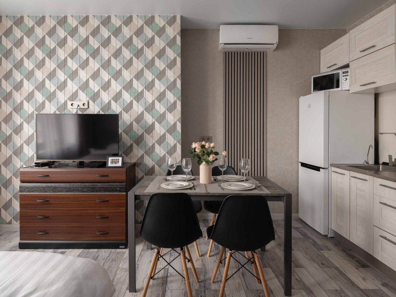 Четырехместный (Савёловский), Апартаменты Knokey Савёловский Сити