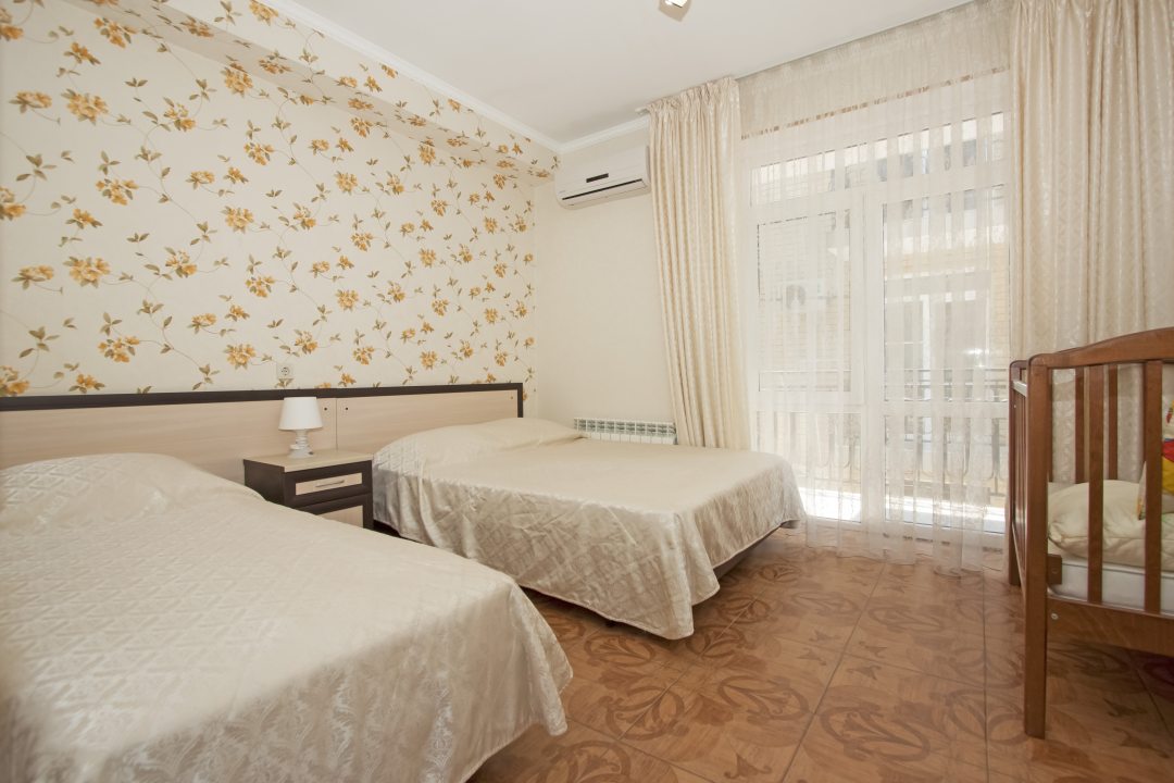 Номер с двумя кроватями в отеле illiada Vityazevo, Витязево. Отель illiada Vityazevo