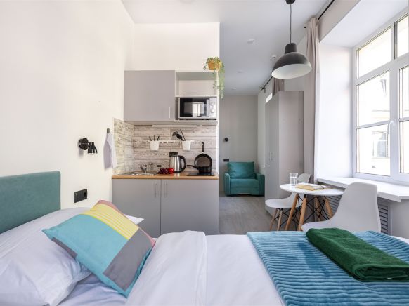 Фотография номера апарт отеля Студии Порт на Грибоедова