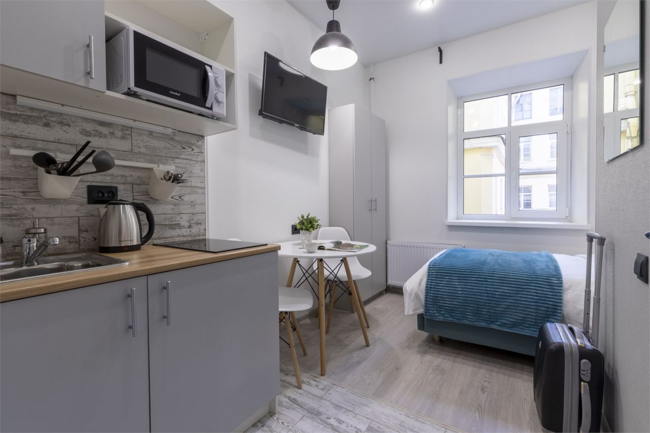 Апартаменты (Одноместный номер Стандарт), Апарт-отель Port Comfort by the Griboedov