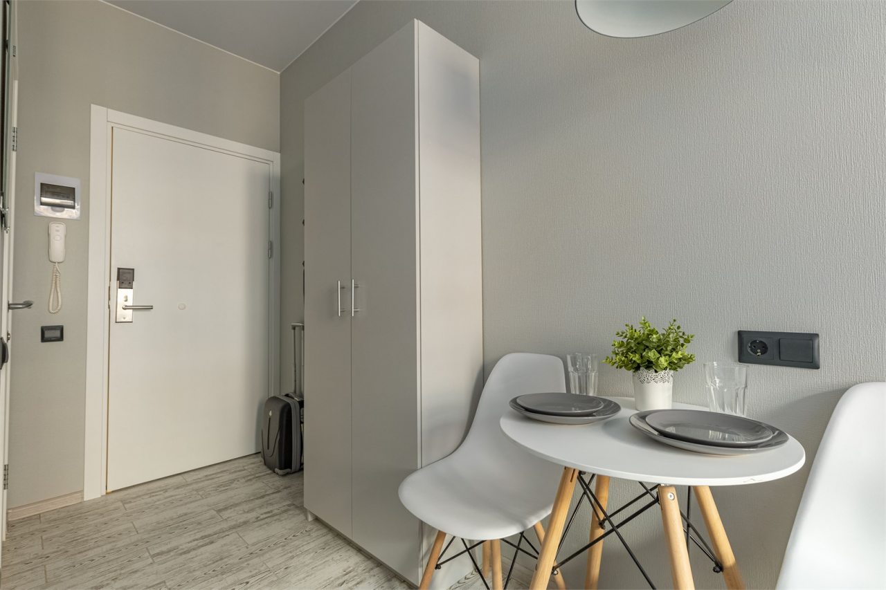 Апартаменты (Стандарт с 1 двуспальной кроватью), Апарт-отель Port Comfort by the Griboedov