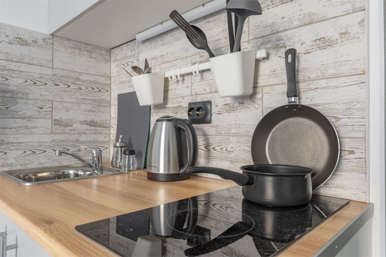 Апартаменты (Стандарт с 1 двуспальной кроватью), Апарт-отель Port Comfort by the Griboedov