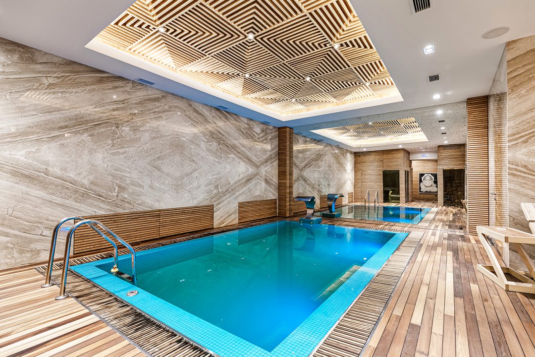 Крытый плавательный бассейн, Спа-отель Жуковка