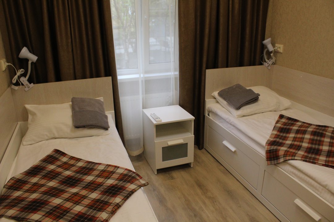Двухместный (стандарт с двумя отдельными кроватями) мини-отеля СитиЦентр, Мурманск