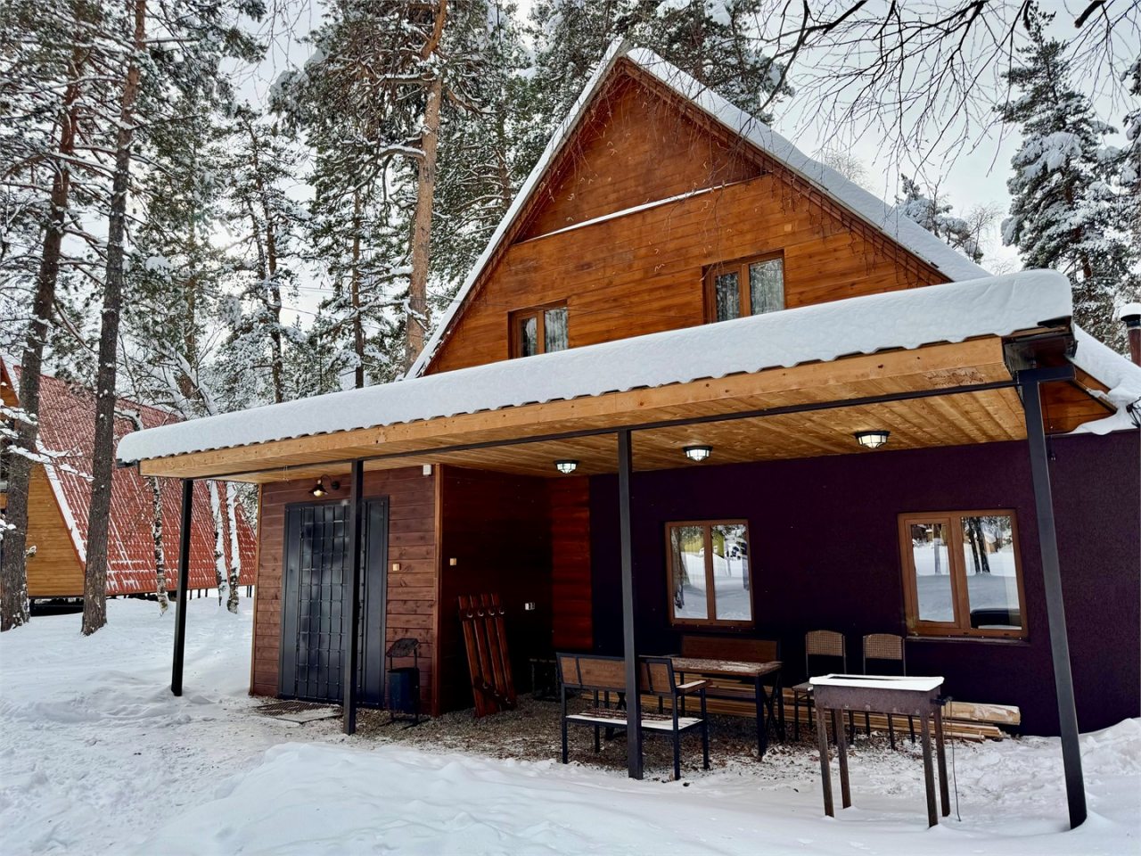 Дом (Большой с баней (12-местный)), База отдыха София-Таулу Архыз