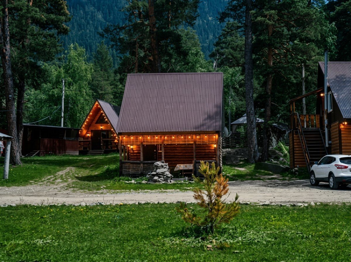 Дом (С видом на горы), База отдыха София-Таулу Архыз