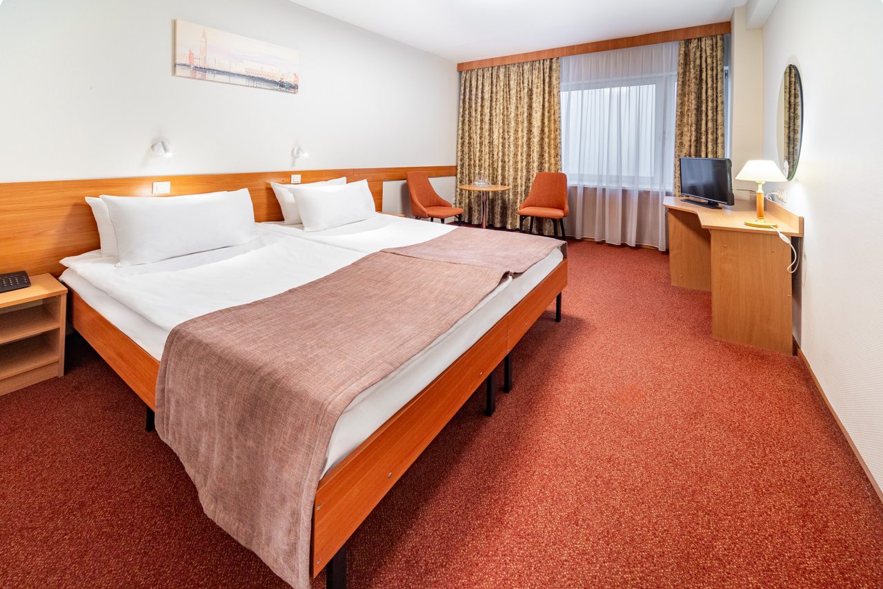 Двухместный (Стандарт  широкой кроватью), Гостиница Измайлово Бета