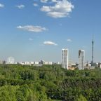 Вид на колесо обозрения, Апарт-отель Sky Garden