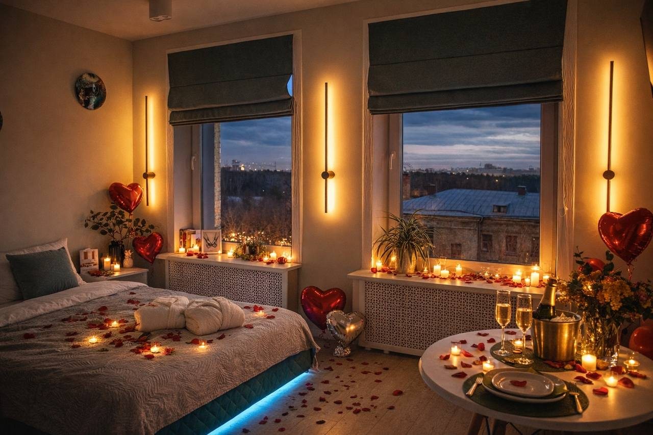 Услуга «Романтик», Апарт-отель Sky Garden