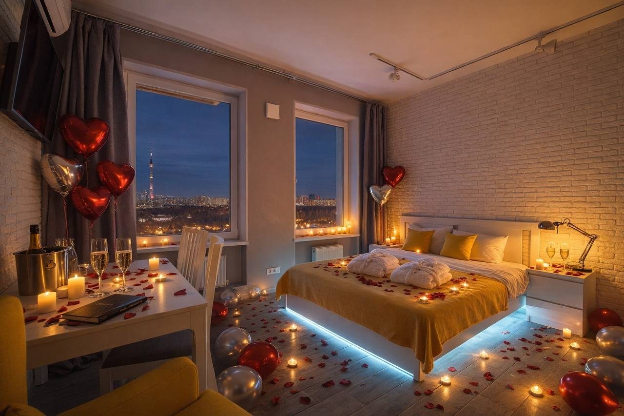 Услуга «Романтик», Апарт-отель Sky Garden
